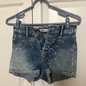Hollister denim shorts